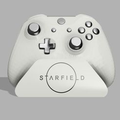 Xbox-Starfield-F.jpg 3D file XBOX STARFIELD STAND・3D printing model to download