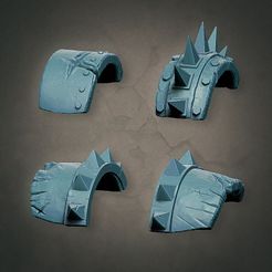 Free-shoulders.jpg MrModulork's Orc Shoulder Pad Armor - Freebie Set