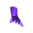 Mg1.6_Right_Hand.stl Waldelf, Zauberer - MG1.6