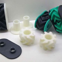 1382841-Fully_Customizable_Twisted_Gears.jpg Fichier STL gratuit Tournevis à engrenages torsadés・Modèle imprimable en 3D à télécharger