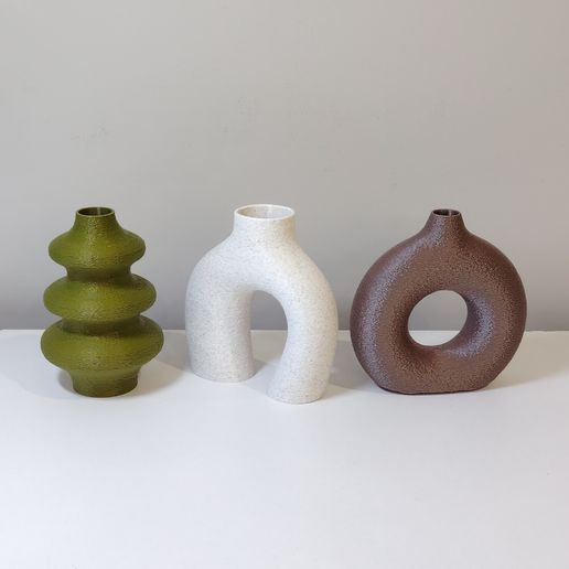 Scandinavian Vase Set