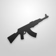Asset_1191.jpg AK-47 Rifle 3D Printable Model