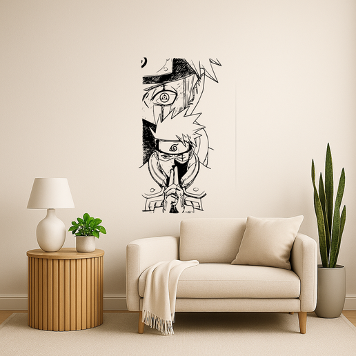 Naruto Kakashi Hatake With Sharingan