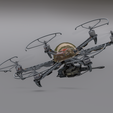0012.png D-KAZ Attack UAV Drone - STL included