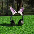 render1.png Rabbit ears for headphones