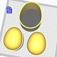STL00868-4.png 3pc 3D Egg Bath Bomb Mold