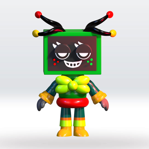 🗺️ Dandys world 3D Model STL Multipart 3mf Multicolor,Multipart Fanart ...