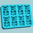 be5.png Jelly Candy Bear Molding - Gummy Mould