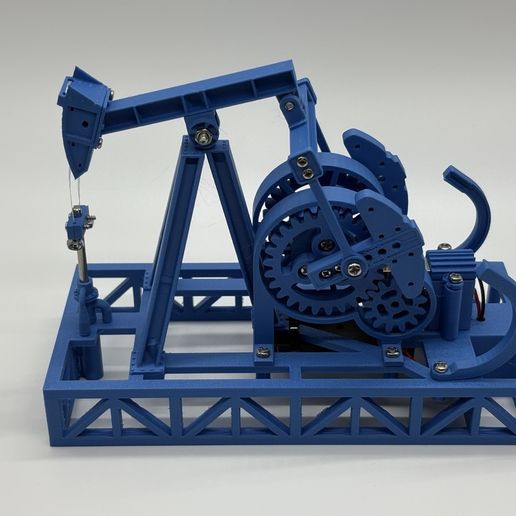 3D Kits Oil Pumpjack 3D model