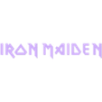 3.obj Iron Maiden modular Logo / Lettering