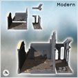 3.jpg French neo-classical-style courthouse with columned entrance and pediment (36) - Modern WW2 WW1 World War Diaroma Wargaming RPG Mini Hobby