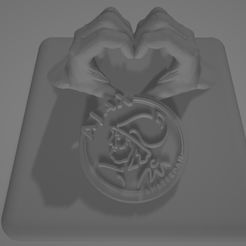 AJAX-Amsterdam-Hand.jpg STL-Datei AJAX Amsterdam Liebe・3D-Drucker-Vorlage zum herunterladen