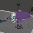 bart-partes-1.jpg STL file Bart Simpson Coaster・3D printer model to download