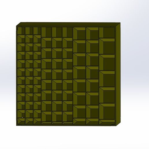 Box number 4, plug-in rack, set of boxes, ordering system