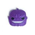 thanos.jpg STL file Super Heroes/Villains keychains Funko Pop Style・3D printer design to download