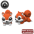 Flexi-Tiny-Squirrel,-I1.png Flexi Tiny Squirrel, figura fidget articulada, versión llavero incluida, 3mf incluidos