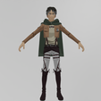 Renders0002.png Eren Jarger Lowpoly RIgged