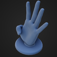 Four_5.png 3D Hand Sign "Four"