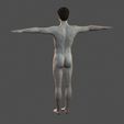 9.jpg Beautiful naked man -Rigged 3D model