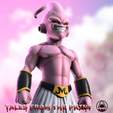Kid-Buu-DBZ-10-4k-Tales-from-the-print.png Kid buu - Majin buu - Boubou - boo Dragon Ball Z One part and multipart versions High quality by Tales From The Print.