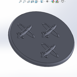 photo_avion_solidworks.png plane squadron for war game (dystopian wars)