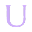 U.stl Letras y Números ASSASSINS CREED | Logo
