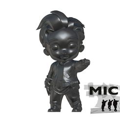 RM-Completo.jpg STL file BTS RM animated Chibi Funko in MIC DROP・Template to download and 3D print, DAXTO_DPOP
