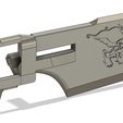 V2-CONJUNTO.jpg Archivo STL Hoja de pistola con tambor giratorio・Modelo para descargar e imprimir en 3D, SusoStar28