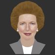 31.jpg Margaret Thatcher bust ready for full color 3D printing