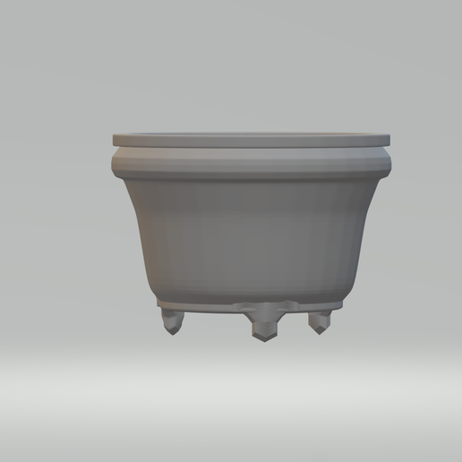 hanagata pot 3D model
