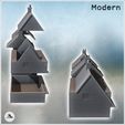 3.jpg Set of three modern houses with garage and floors (12) - Cold Era Modern Warfare Conflict World War 3 RPG  Post-apo WW3 WWIII