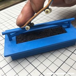 baschz-leeft-fingerboard-planter-1.jpg STL-Datei Modular Fingerboard Ramp & Planter kostenlos・3D-druckbares Design zum herunterladen