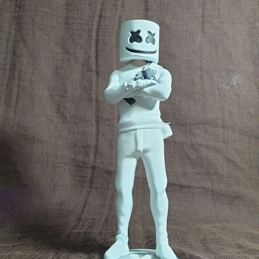 🦸 FORTNITE MARSHMALLOW H 27CM・ STL File for ・Cults