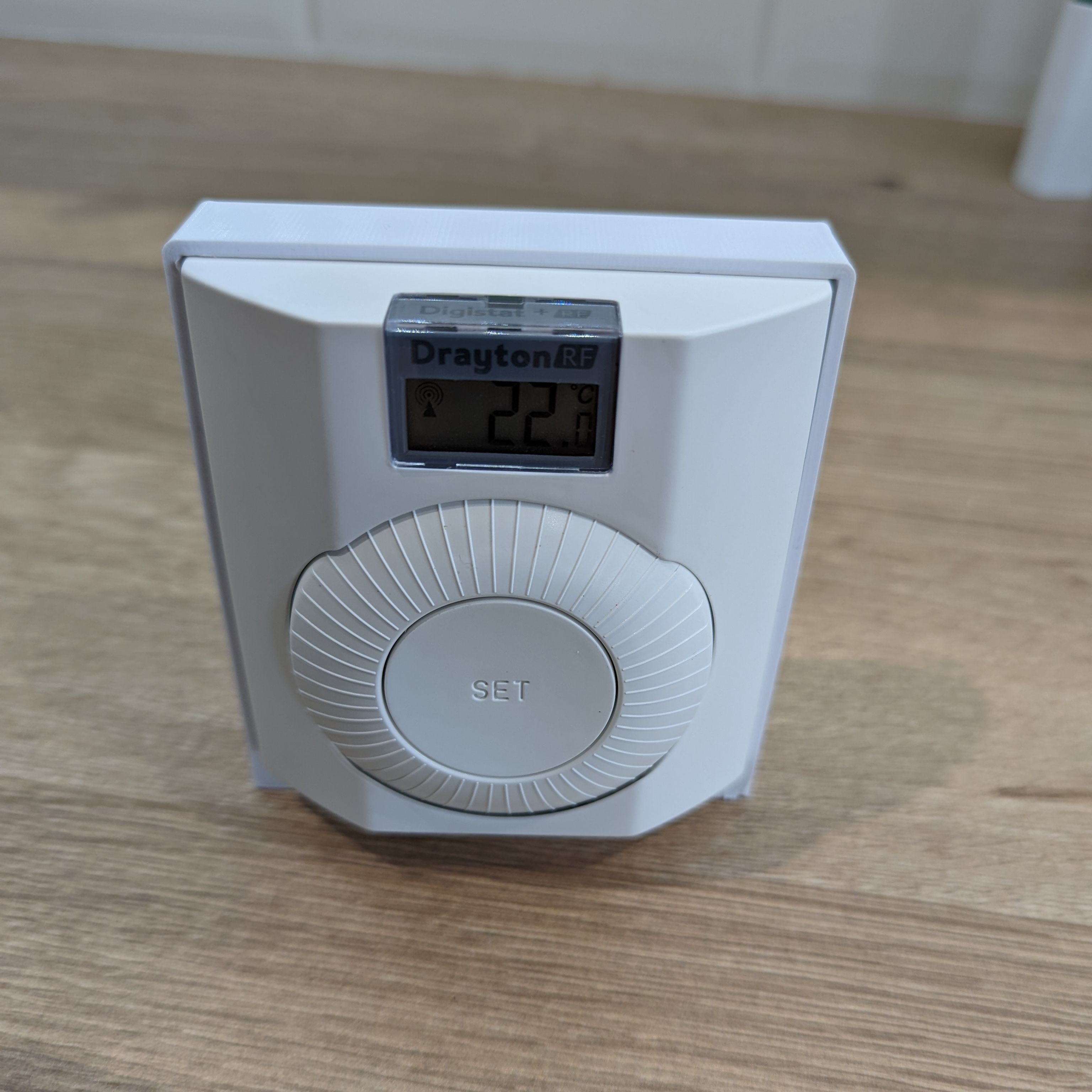 STL file Drayton Digistat +RF Thermostat Stand・3D printing design to