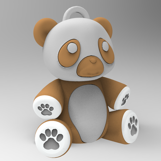 Panda3.png Panda XL key ring