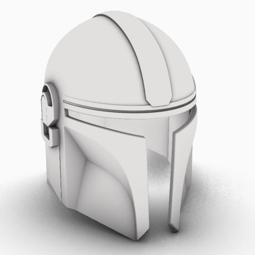 🪖 Mandalorian helmet 3D model・ STL File for 3D printing and CNC
