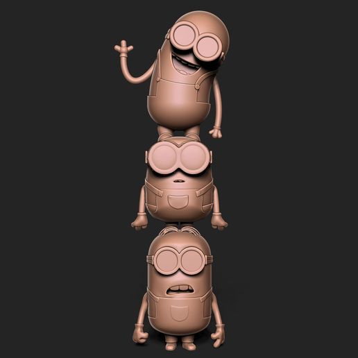 👹 Minions・Free STL File for ・Cults