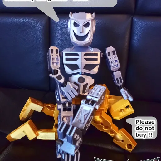 All-Robot-Need-Respect.webp Mechaboy Articulated figure and articulated robot with TPU joint! I'm the best!
