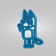 Cookie_Cutter_Bluey_Chili.png Set of 8 Bluey Cookie Cutters