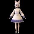 untitled.77.png ANIME CHARACTER GIRL SCULPTURE 3D PRINT MODEL 2