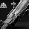 Repeating_Pistol_02_Render_BW.jpg Repeating Pistol Bloodborne Life Size Prop STL