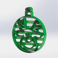 preview03.jpg STL-Datei Weihnachts-Rentier・Modell zum Herunterladen und 3D-Drucken