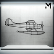 j-3-cub.png Wall Silhouette: Airplane Set