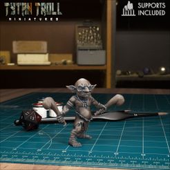 Jungle-Goblin-08.jpg Файл 3D Jungle Goblin 08 [Предварительная поддержка]・Шаблон для 3D-печати для загрузки