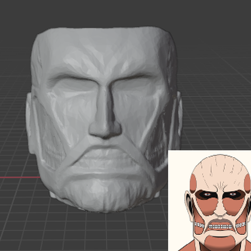 Titan Colossal Matt 3D model