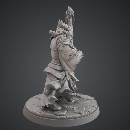 🧙 Halaster Blackcloak miniature for dnd・ STL File for 3D printing・Cults