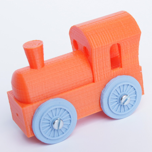 Brio mini locomotive upscalled to regular