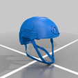 Modern_Helmet.png 1/4-scale figurine Gilou, French Foreign Legion soldier