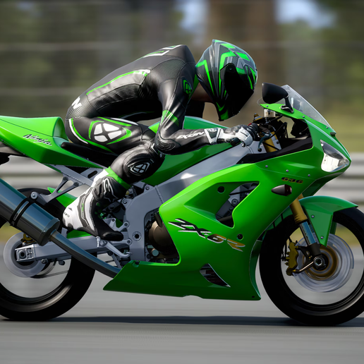 🚗 Kawasaki Zx6r 2003・Free STL File for 3D printing・Cults