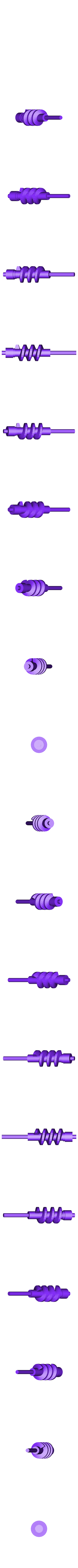 worm_gear.STL Mini Vertical Wind Turbine